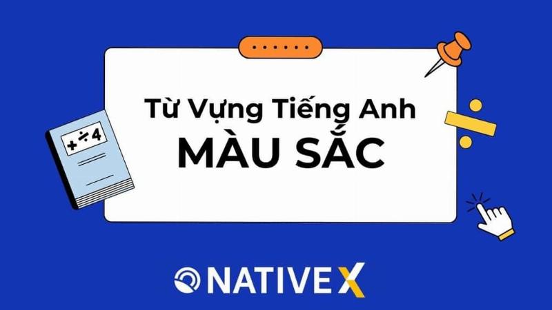 Bang cac sac thai mau vang khac nhau voi ten goi tieng Anh
